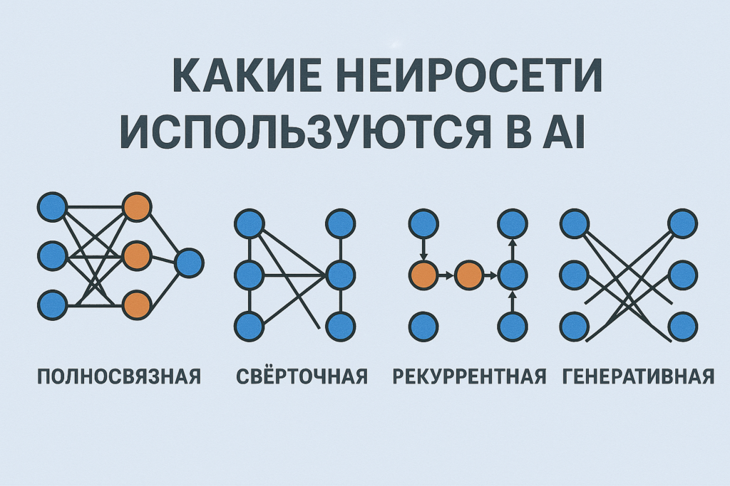 Какие нейросети используются в AI