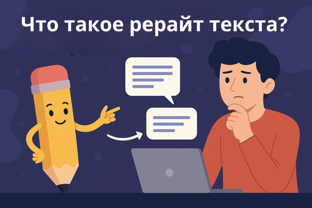 Что такое рерайт текста