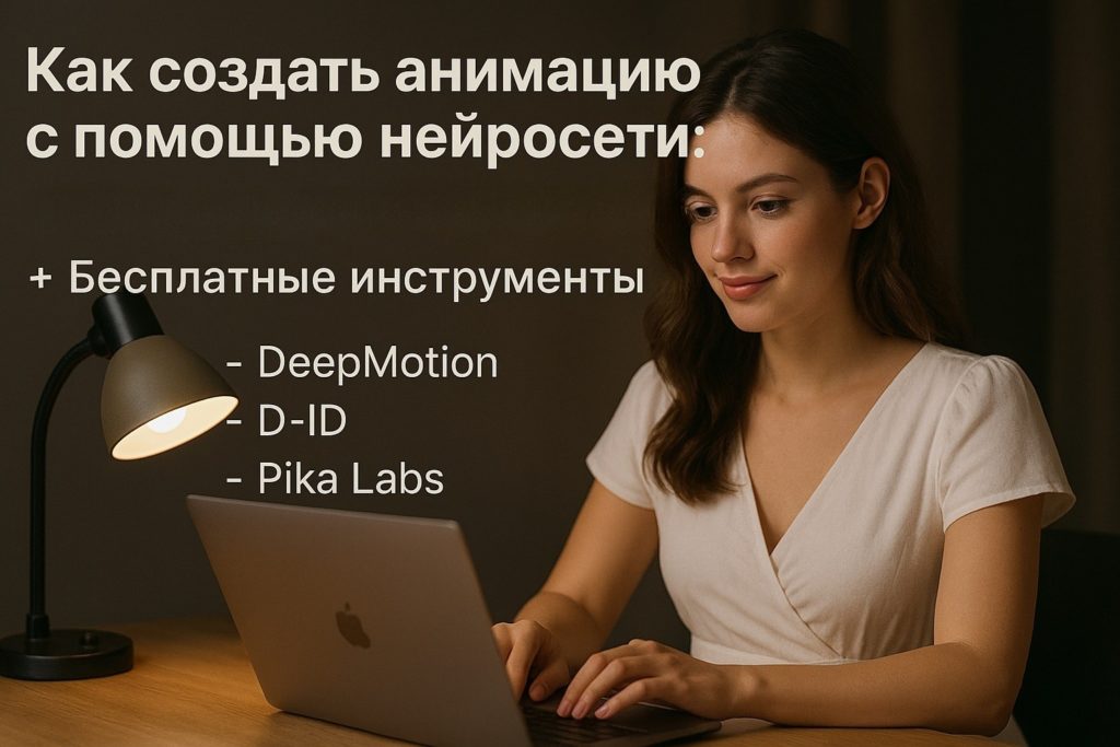 Как создать анимацию с помощью нейросети