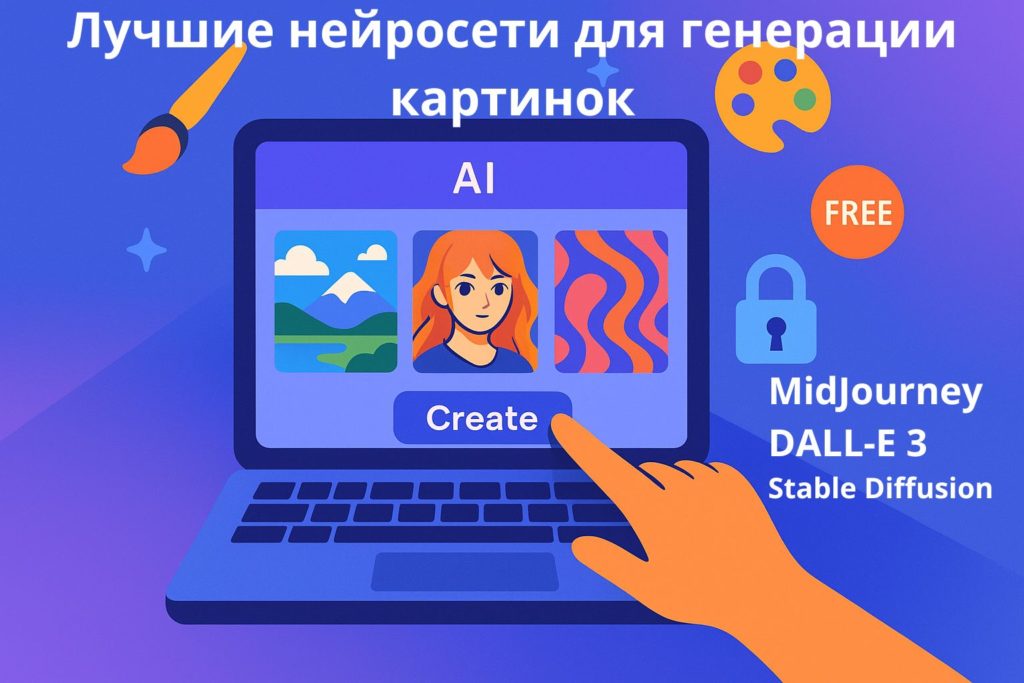 Лучшие нейросети для генерации картинок