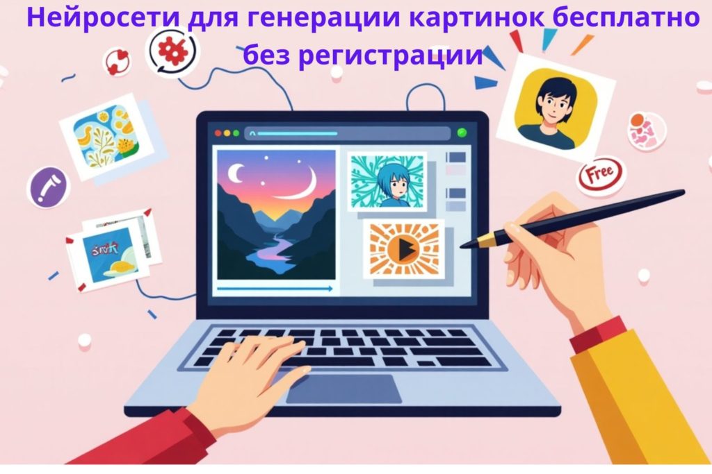 Нейросети для генерации картинок бесплатно без регистрации