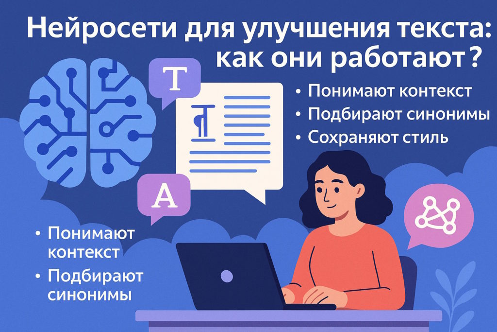 Нейросети для улучшения текста как они работают