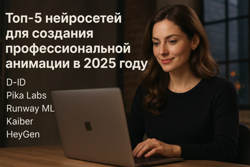 Топ-5 нейросетей для создания профессиональной анимации в 2025 году